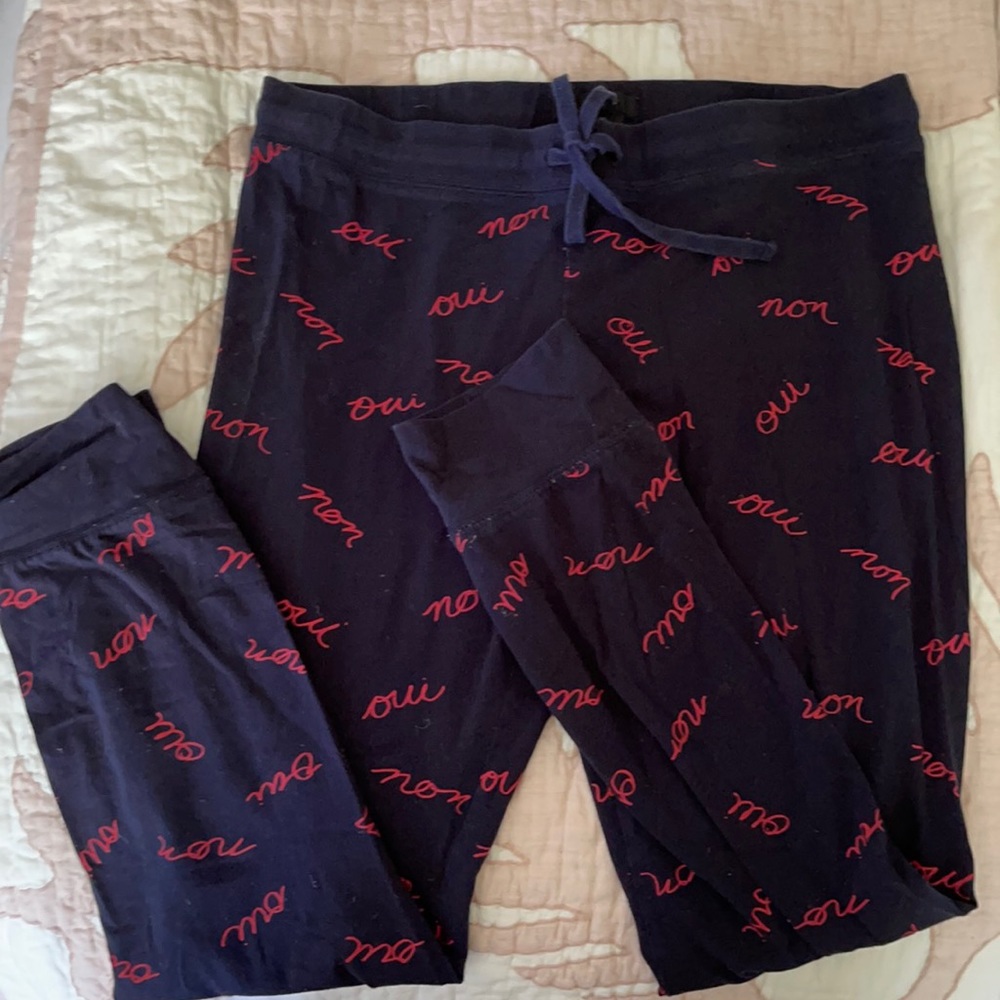 J. Crew "oui" joggers